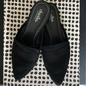 Suede Mules 8.5- Elle by Charles David